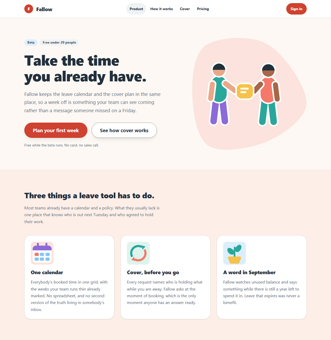 The Corporate Memphis theme's demo page, rendered from its own tokens and components.