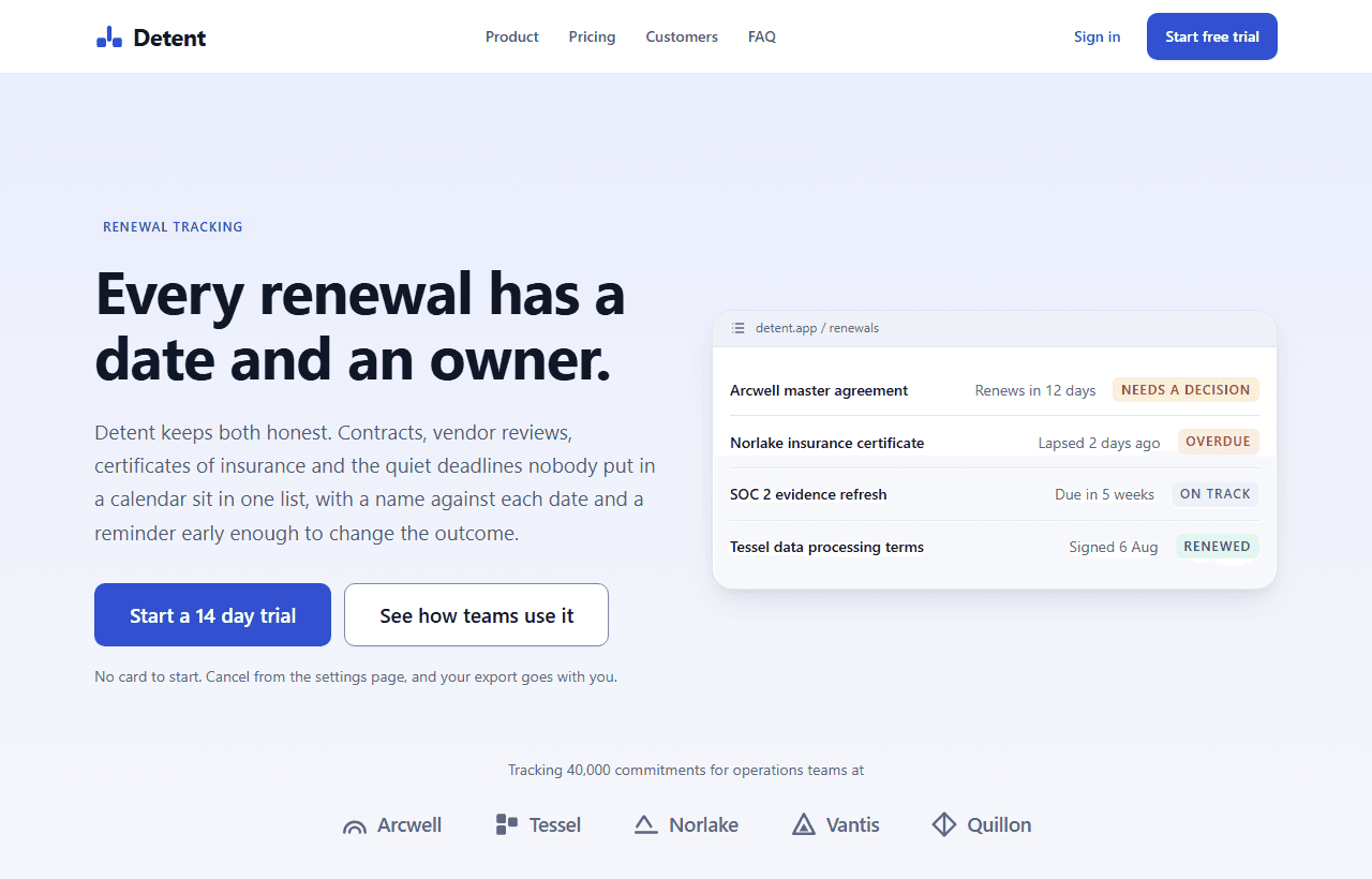 The SaaS landing theme's demo page, rendered from its own tokens and components.