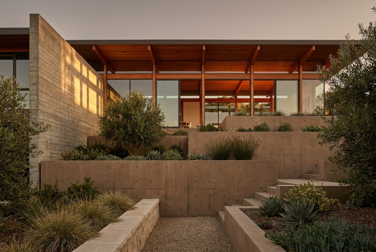 Photograph 3 of 14: The Hillside Pavilion in Murray Hill, San Francisco, considered architectural light, no people in frame