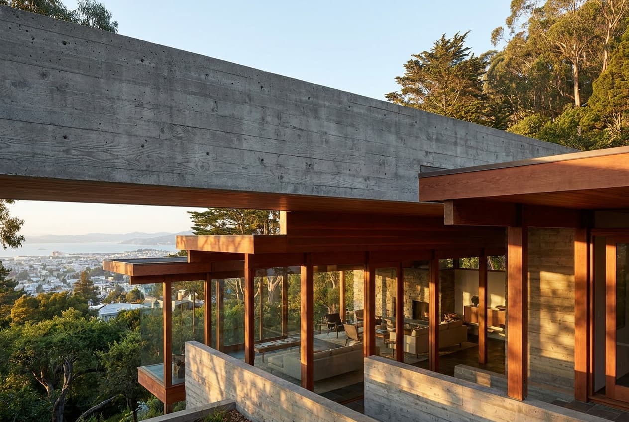 Photograph 5 of 14: The Hillside Pavilion in Murray Hill, San Francisco, considered architectural light, no people in frame