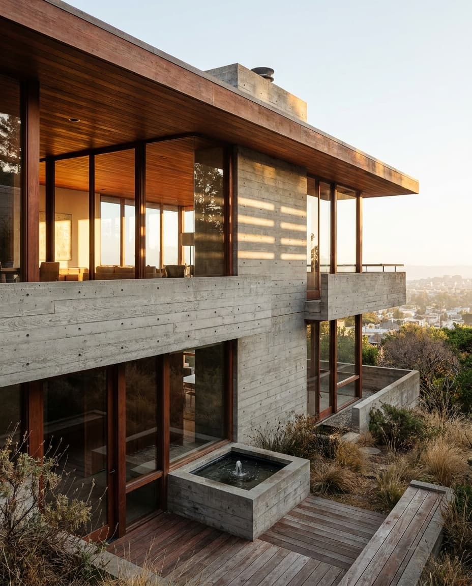 Photograph 7 of 14: The Hillside Pavilion in Murray Hill, San Francisco, considered architectural light, no people in frame
