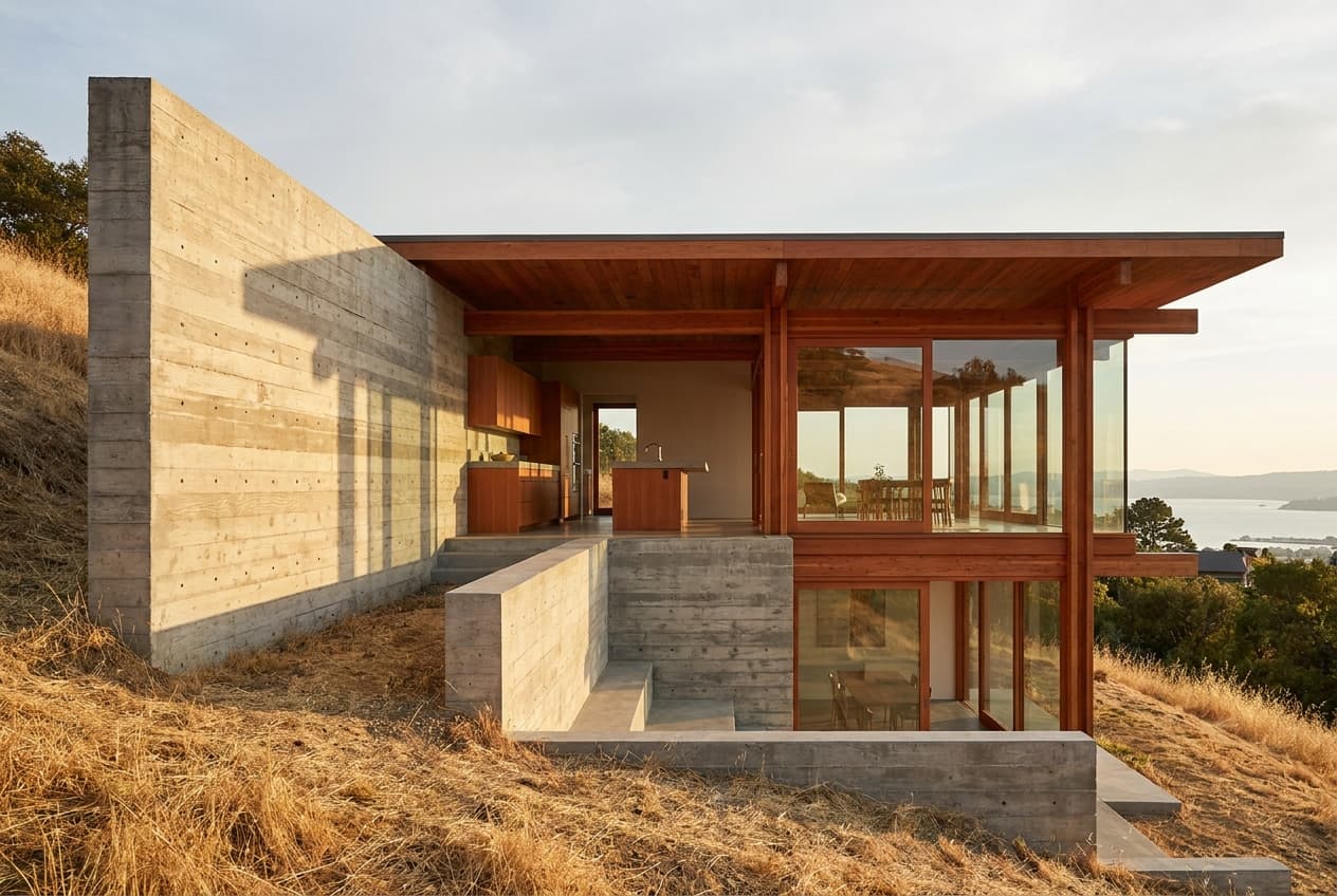 Photograph 8 of 14: The Hillside Pavilion in Murray Hill, San Francisco, considered architectural light, no people in frame