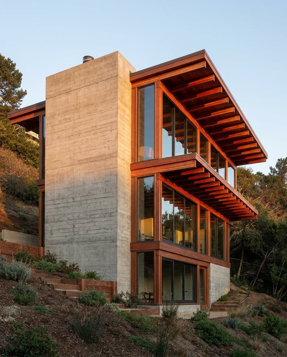 Photograph 9 of 14: The Hillside Pavilion in Murray Hill, San Francisco, considered architectural light, no people in frame