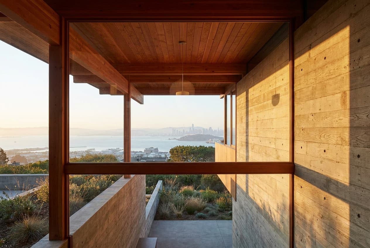 Photograph 11 of 14: The Hillside Pavilion in Murray Hill, San Francisco, considered architectural light, no people in frame