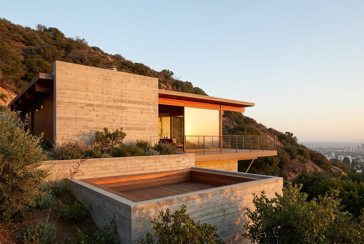 Photograph 14 of 14: The Hillside Pavilion in Murray Hill, San Francisco, considered architectural light, no people in frame