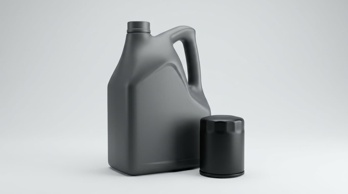 Synthetic oil change bundle: Oil and filter sized to most four- and six-cylinder engines.