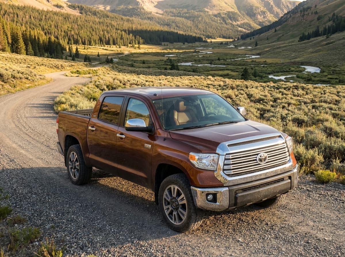 Primary listing photograph: 2016 Toyota Tundra 1794 Edition in working context, no logos overlaid, no identifiable close portraits