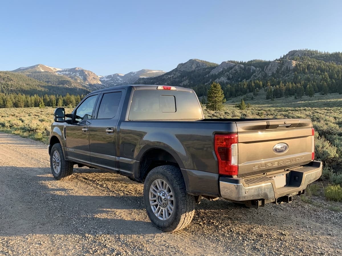 Photograph 2 of 15: 2019 Ford F-250 Super Duty in working context, no logos overlaid, no identifiable close portraits