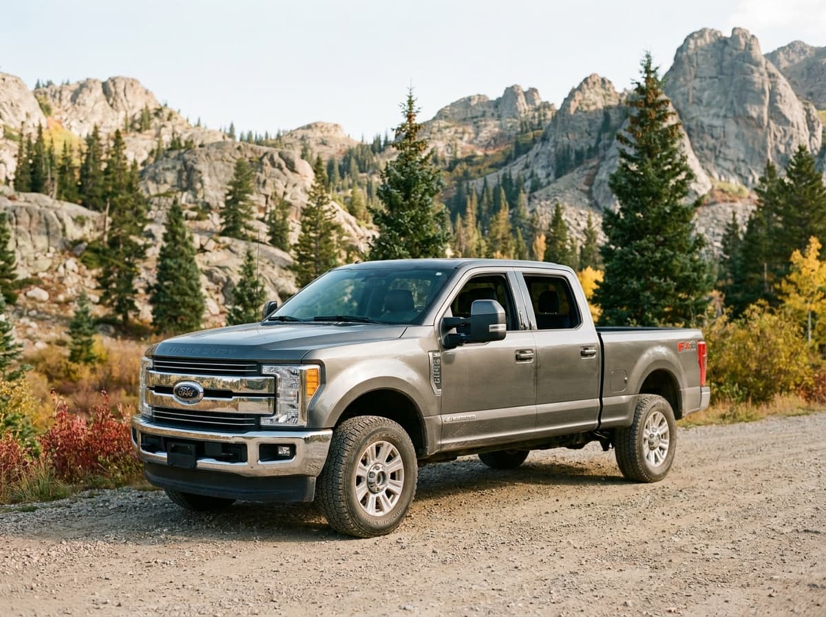 Photograph 10 of 15: 2019 Ford F-250 Super Duty in working context, no logos overlaid, no identifiable close portraits