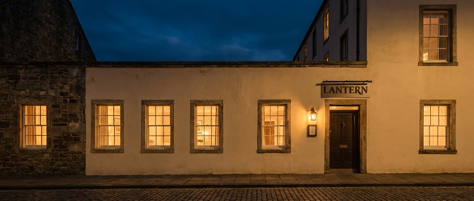 Lantern: Conversational / Editorial Restrained