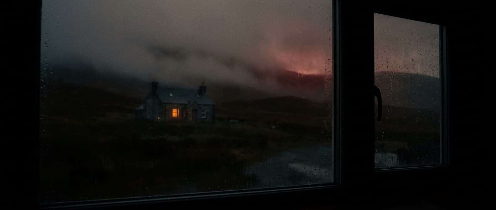 Cinema archetype: an atmospheric cinematic still graded warm, suggesting narrative without literal product imagery.