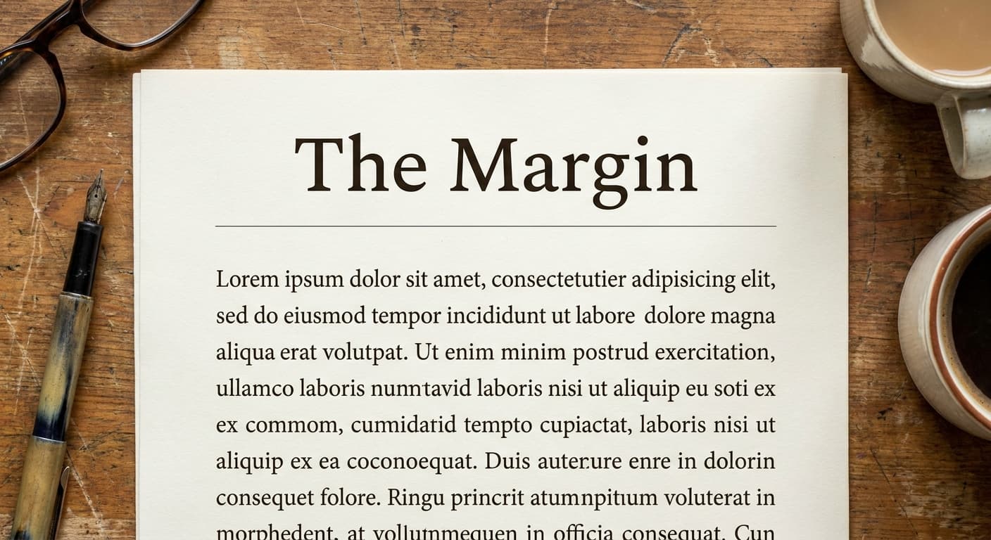 Margin logo applied to: Newsletter header