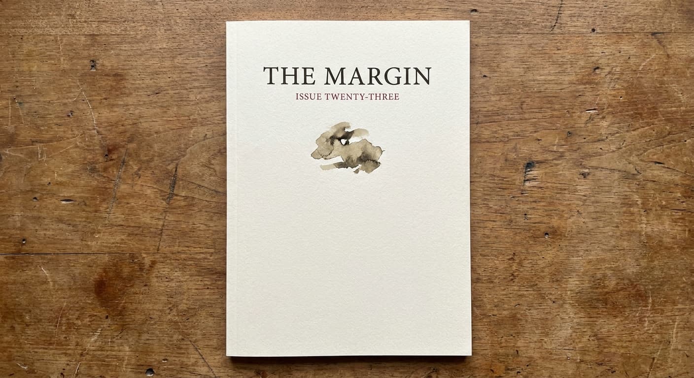 Margin logo applied to: Print cover masthead
