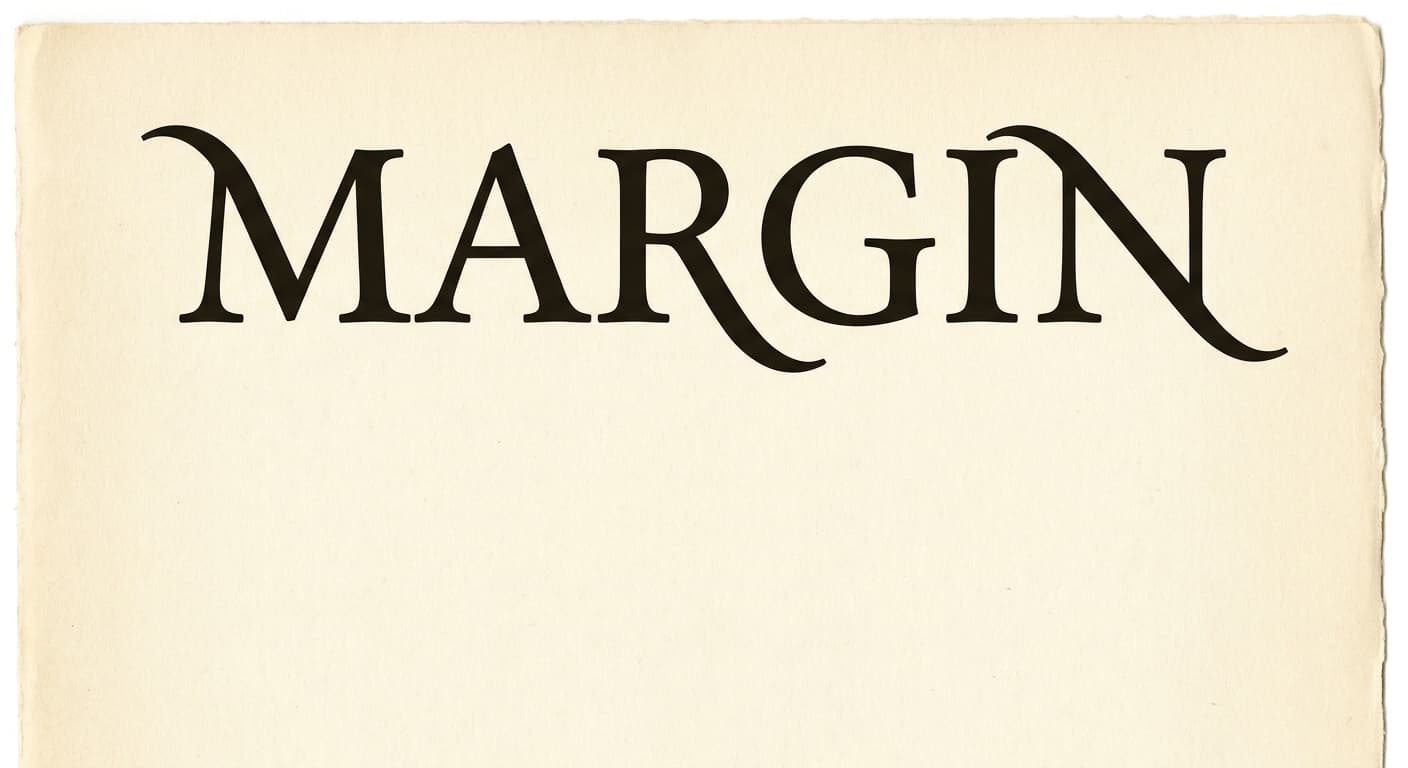 Margin variant: 01, Caslon-flavored masthead wordmark