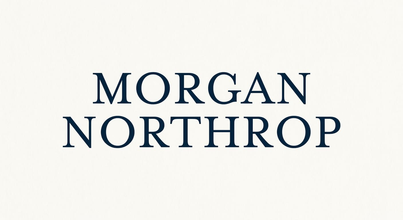 Morgan Northrop variant: 03, Wordmark only