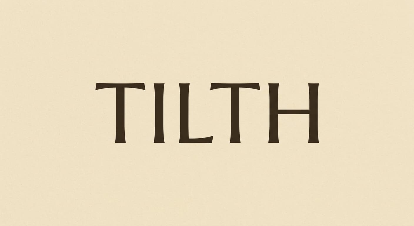 Tilth variant: 02, Wordmark only