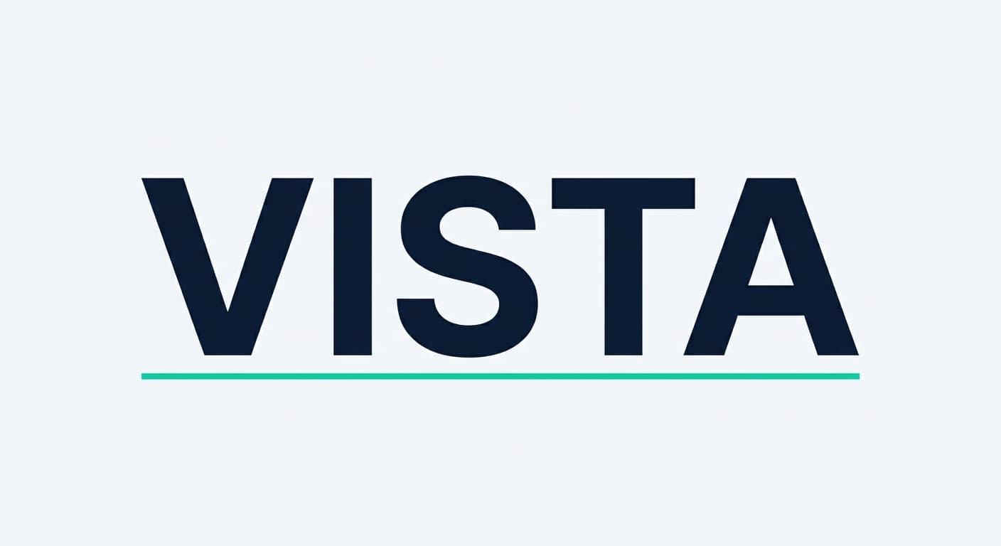 VISTA variant: 01, Primary wordmark all-caps