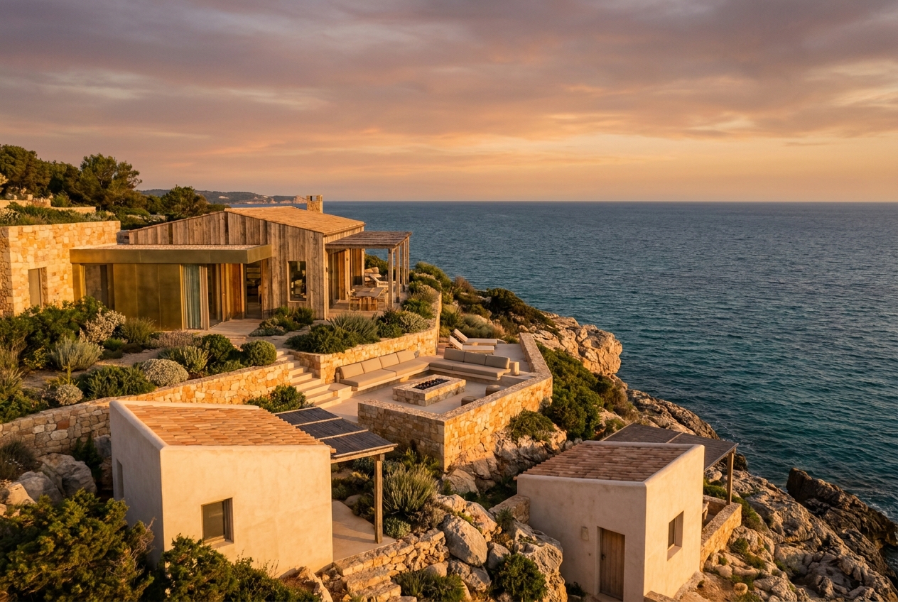 Coastal Escapes: a representative stay in the Lodestar coastal escapes collection, styled-aspirational, no real-location resemblance, demo only