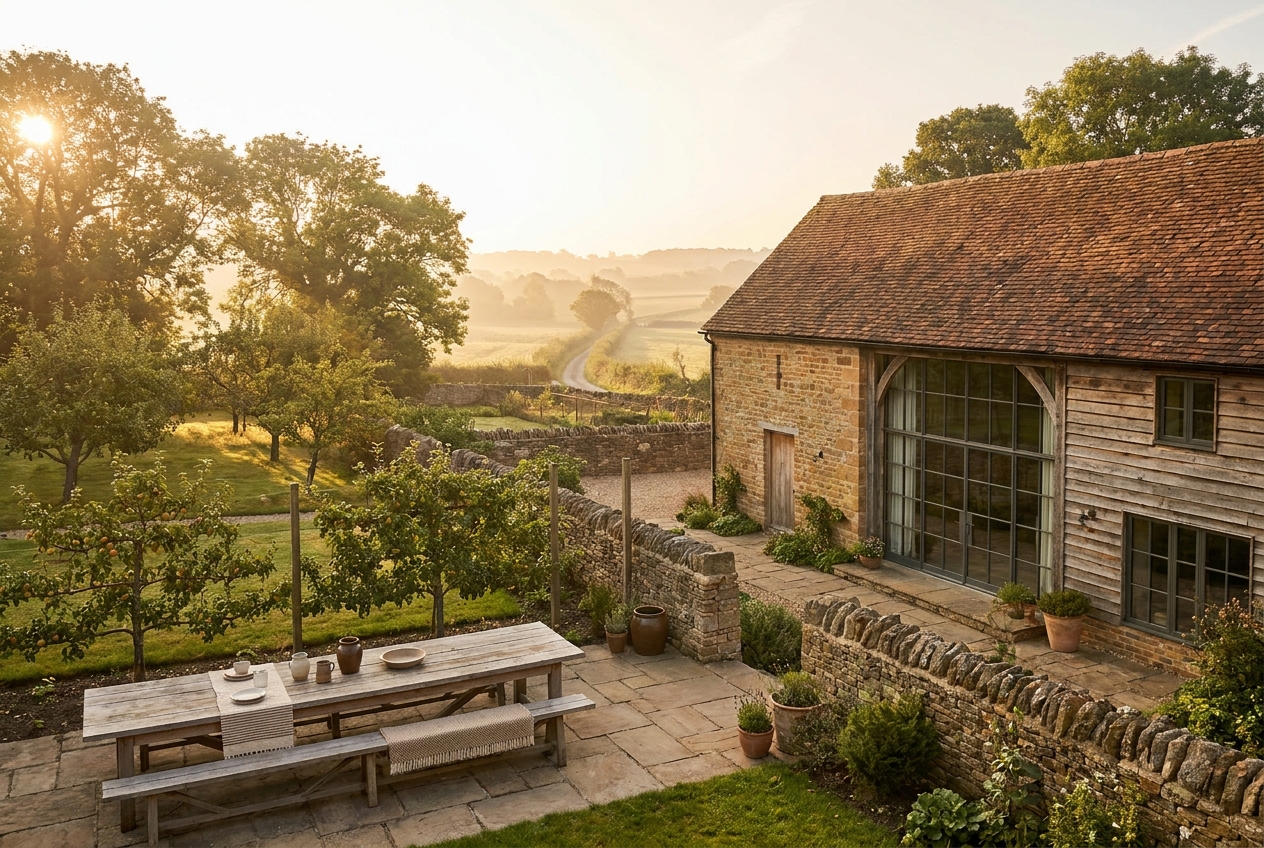 Country Houses: a representative stay in the Lodestar country houses collection, styled-aspirational, no real-location resemblance, demo only