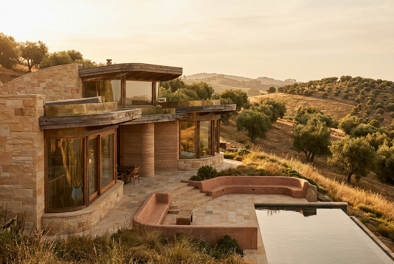 Design Landmarks: a representative stay in the Lodestar design landmarks collection, styled-aspirational, no real-location resemblance, demo only